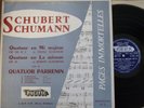 QUATUOR PARRENIN /  SCHUBERT - SCHUMANN / PACIFIC