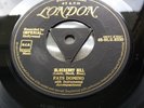 FATS DOMINO - 'BLUEBERRY HILL'   RARE 1956 GOLD TRI LONDON EX