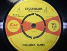 HOMESICK JAMES - CROSSROADS. ORIGINAL UK SUE ISSUE. R & B / BLUES RARITY.