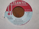 Aretha Franklin 45 Rock Steady ATLANTIC PROMO RW/RB