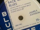 JAMES P. JOHNSON - BLACK WATER BLUES/CAROLINA BALMORAL   BLUE NOTE [78]
