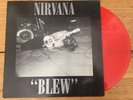 NIRVANA - “BLEW” EP On Rare Red Coloured 12