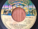 KISS - Sure Know Something / Dirty Livin - RARE EL SALVADOR 45 LEO