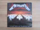 METALLICA - MASTER OF PUPPETS Korea Yellow Lable Vinyl LP