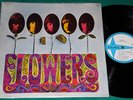 Rolling Stones - Flowers LP MONO BRAZIL 1st Press 1968 Plastic Cover