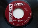 VIBRATIONS 45 'STRANDED IN THE JUNGLE' ORIG USA CHECKER 1961 DOOWOP R&B SOUL VG+