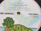 King Crimson LP Red UK Pink Island Rim 1st Press ILPS.9308-A