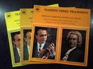 BACH PARTITAS & SONATAS X VIOLIN SOLO SZERYNG SET 3 LP'S CBS MONO ITALY MINT
