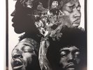 Jimi Hendrix Klaus Voormann 1997 Signed Limited Edition Poster 293/400 (Germany)