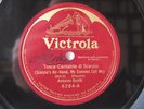 78rpm ANTONIO SCOTTI sings Tosca & Faust - VICTROLA SIGNED BY SCOTTI