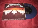 Metallica ?– Master Of Puppets - Rare Dark Blue EP 95 FR rePressing 45 RPM 7