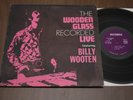 Billy Wooten LP Wooden Glass Recorded Live RARE Interim press private jazz funk