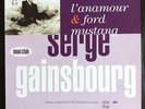 Serge Gainsbourg ,L'Anamour,Maxi promo seulement,Original France,1996