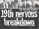 THE ROLLING STONES 45 19th NERVOUS BREAKDOWN+PS DENMARK RARE UK EXPORT EXCELLENT