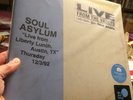 RSD 2018 Soul Asylum Live From The Vaults Austin TX 12/3/92 Vinyl 2x LP Sealed M