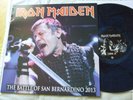 IRON MAIDEN battle of san bernardino  live 2013 vinyl blue marbled