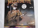 MEGADETH SO FAR, SO GOOD, SO WHAT, 1ST ISSUE VINYL+POSTER, FREE UK POST