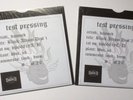 the damned- TEST PRESSINGS. Black album . 2 vinyls . 05 of 20 copies only. Punk.