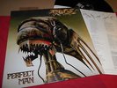 RAGE Perfect Man LP Noise International 1988 + INNER SLEEVE  scanner
