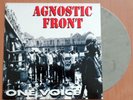 AGNOSTIC FRONT One Voice NYHC Punk Grey Marbeld Vinyl