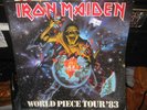 IRON MAIDEN WORLD PIECE TOUR OFFICIAL PROGRAMME 1983 RARE