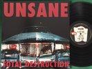 UNSANE Total Destruction LP ORG  1993 1st US Press NEAR-MINT  matador melvins