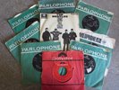 NINE THE BEATLES 7” ORIGINALS FROM THE 1960’s (INCLUDING 'AIN'T SHE SWEET')