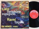 IDA HAENDEL violin LALO RAVEL 1stPress 1960s red/silver SUPRAPHON STEREO MINT