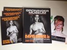 DAVID BOWIE IS MAGAZINE W/4 DIFF PROMO FLYERS GRONINGER MUSEUM EXHIBIT 2015 V&A