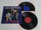 Led Zeppelin LP Vinyl Records LA Forum L. A. Double LP VG++