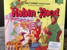 Walt Disney Robin Hood Story and Songs LP Vinyl Record 1973