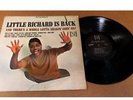 Orig Little Richard Is Back Vinyl LP In Shrink Near Mint Vee-Jay Label VJ No Res