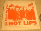 HOT LIPS Detroit Power Pop Post Punk 45 Hold On To Me / Here Comes That Girl