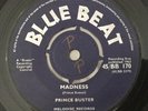 PRINCE BUSTER All Stars - Madness. UK Blue Beat 45’. 1963 Ska Original BB 170