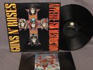 Guns N Roses appetite for destruction LP 1987 glam rock metal axl rose slash