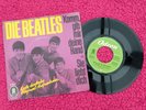 THE BEATLES 1964 GERMAN 1st PRESS KOMM GIB MIR DEINE HAND / SIE LIEBT DICH VG++