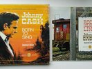 Johnny Cash Born to Sing BOXED-SET Album LPs Rock Island Line Vinyl Record Lot