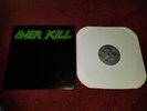 OVERKILL S/T LP METAL STORM RECORDS MS 2851 METALLICA SLAYER EXODUS NM VG+ RARE