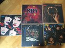 KISS 5 x 180g Vinyl THE ELDER, ASYLUM, CRAZY NIGHTS, UNPLUGGED, PSYCHO CIRCUS