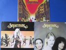6x  SUPERMAX  LPs/12''  Types Of Skin, Don't Stop The Music,World Of Today(Blue)