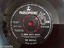 THE BEATLES -A Hard Day's Night- Indian 7