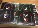 Kiss Set Of 4 Casablanca Records Vainly LP 33 Rock Steady Clean Works