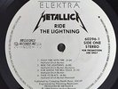 Metallica - RIDE THE LIGHTNING - ELEKTRA PROMO LP - AR version
