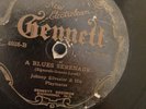 HOT JAZZ JOHNNY SYLVESTER Gennett (Electrobeam) Blues Serenade/Aint No Maybe V-