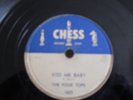 Chess records, 78 rpm, could it be you, the four tops, 1623,kiss me baby