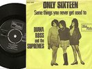DIANA ROSS AND THE SUPREMES ONLY SIXTEEN DANISH 45+PS 1968 MOD R&B NORTHERN SOUL