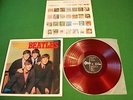 Beatles Please Please me Japan LP 1st press 1966 red vinyl Odeon OP-7548
