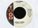JOHNNY WINTER Road Runner on Todd R&B Rocker 45 Hear