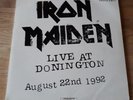 Iron Maiden Live at Donington August 22nd 1992 Limited Edition Triple Vinyl
