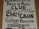 Crazy Cavan & Rhythm Rockers/Thunderbird 1976 Loughborough Hotel, Brixton Flyer